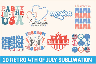 4th Of July sublimation bundle Sublimation Rupkotha 