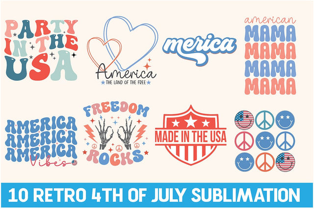 4th Of July sublimation bundle Sublimation Rupkotha 