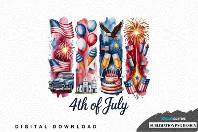4th of july sublimation png design Sublimation Regulrcrative 