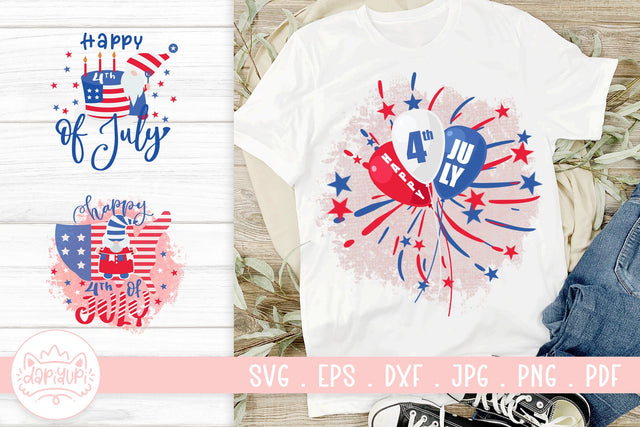 4th Of July Sublimation Quotes SVG Cut File SVG dapiyupi store 