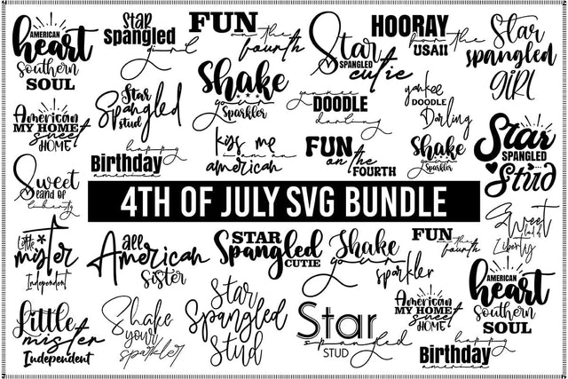 4th of july SVG Bundle Digital Pattern orpitasn 
