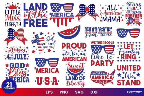 4th of July Svg Bundle | Patriotic Day SVG SvgOcean 
