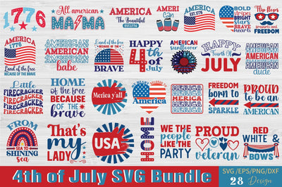4th of July SVG Bundle SVG Angelina750 