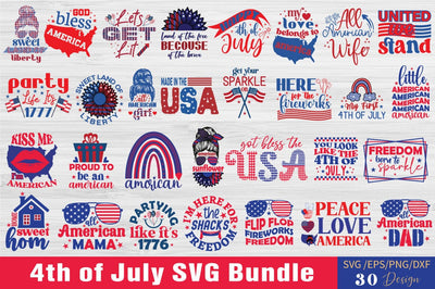 4th of July SVG Bundle SVG Angelina750 
