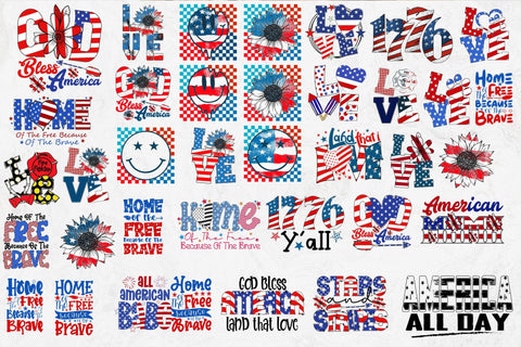 4th of July SVG Bundle,July 4th SVG, fourth of july svg, independence day svg, patriotic svg SVG DesignDestine 