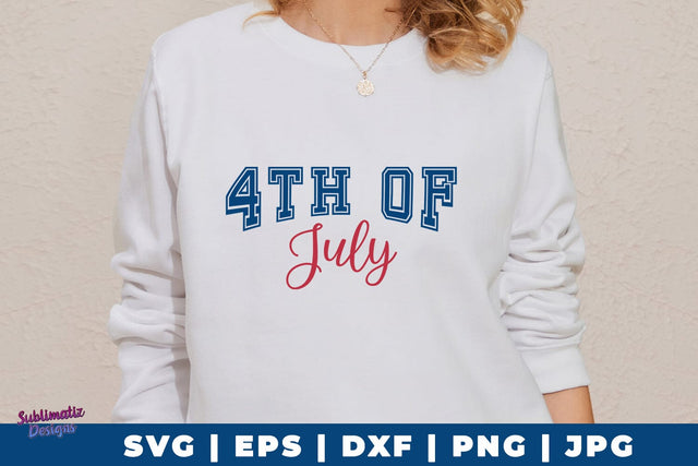 4th of July SVG Cut File SVG Sublimatiz Designs 