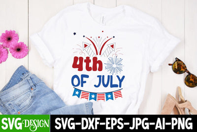4th of July SVG Cut File,4th of July SVG, Fourth of July SVG, Independence Day SVG, Patriotic SVG File, July 4th Shirt Design, Cricut 4th of July SVG BlackCatsMedia 
