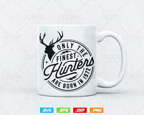 50 Years Old Deer Hunter Hunting 50th Birthday Svg Png, Outdoors Deer Hunting Clipart Gifts for Men Svg Files for Cricut, Instant Download SVG DesignDestine 