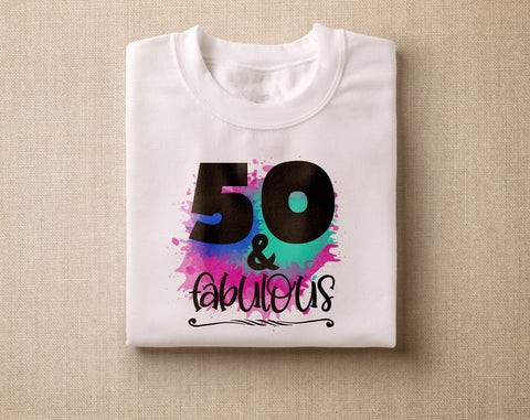 50th Birthday Sublimation Designs Bundle, 6 50th Birthday PNG Files, Hello Fifty PNG, It Took 50 Years To Look This Good PNG, Cheers To 50 Years PNG, 50 And Fabulous PNG Sublimation HappyDesignStudio 