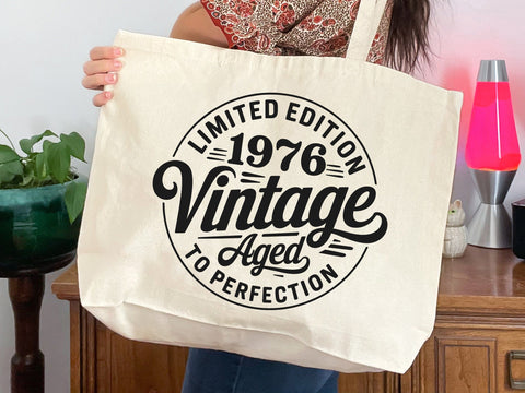 50th Birthday SVG, Vintage 1976 Design, Custom Birthday Svg Bundle SVG DesignDestine 