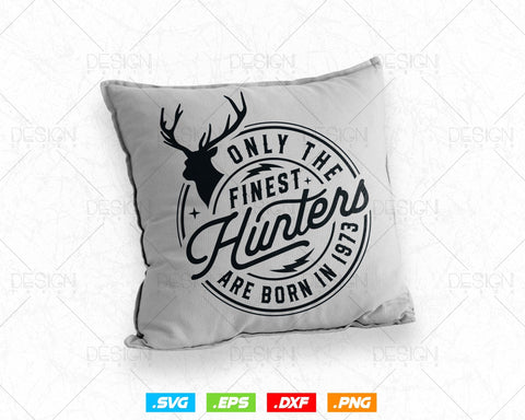 51 Years Old Deer Hunter Hunting 51th Birthday Svg Png, Outdoors Deer Hunting Clipart Gifts for Men Svg Files for Cricut, Instant Download SVG DesignDestine 