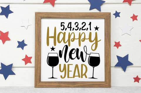 54321happy new year Svg Design SVG Regulrcrative 