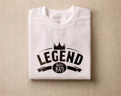 55th Birthday SVG Bundle, 6 Designs, 55th Birthday Shirt SVG, 55 And Fabulous SVG, Cheers To 55 Years SVG, Legend Since 1971 SVG, Vintage 1971 SVG SVG HappyDesignStudio 