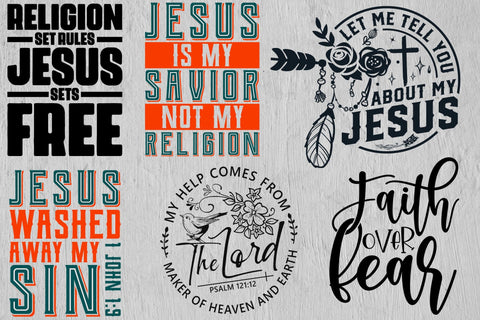 58 Jesus SVG Design Bundle , Religious Svg, Christian Svg, Jesus Svg, Bible Verses Svg, Faith Svg SVG DesignDestine 