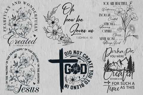58 Jesus SVG Design Bundle , Religious Svg, Christian Svg, Jesus Svg, Bible Verses Svg, Faith Svg SVG DesignDestine 