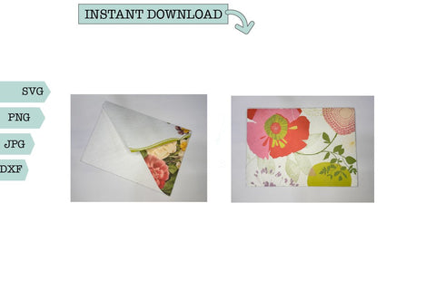 5x7 Envelope- Rectangular Envelope SVG Sharia Morton Designs 