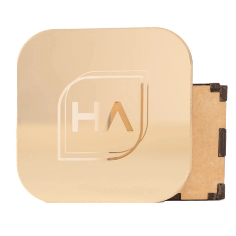 6 12 x 19 in Sheets, 1/8" Pale Gold Mirror Acrylic Sheets Physical Houston Acrylic 