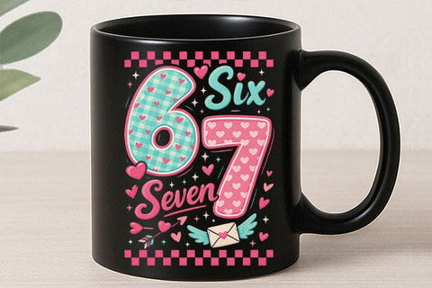 6 7 Valentine Numbers PNG SVG BillahCrafts 
