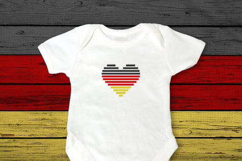 6 Color Striped Heart Mini Embroidery Embroidery/Applique DESIGNS Designed by Geeks 