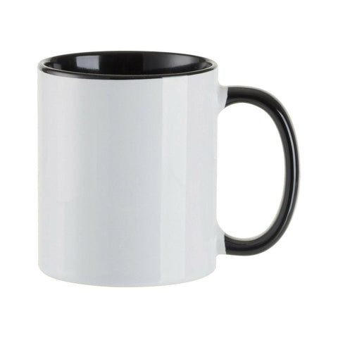 6 Pack 11oz Ceramic Sublimation Mugs | Craft Express White Glossy Sublimation Blanks Physical Craft Express 