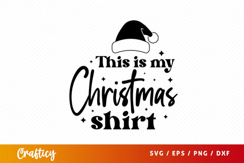 6 This is my christmas shirt Svg Design SVG Designangry 