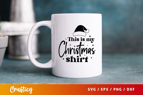 6 This is my christmas shirt Svg Design SVG Designangry 
