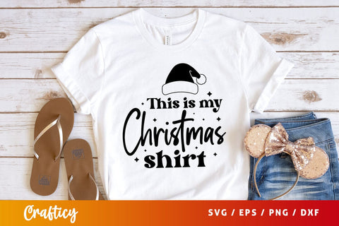 6 This is my christmas shirt Svg Design SVG Designangry 