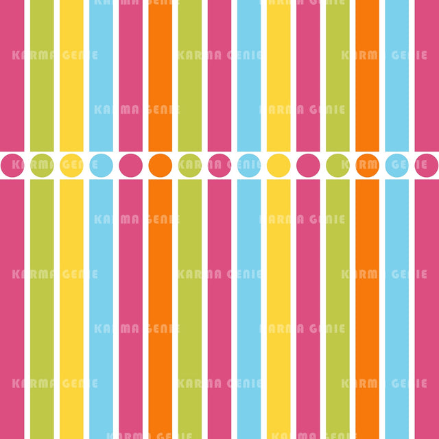 60s Style Mid Century Modern Colourful Neon Striped Pattern Digital Paper Digital Pattern Karma Genie Graphics 