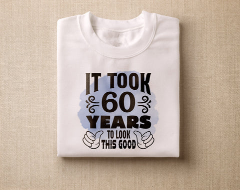 60th Birthday Sublimation Designs Bundle, 6 60th Birthday PNG Files, 60 And Fabulous PNG, Cheers To 60 Years PNG, Vintage 1965 PNG, Hello Sixty PNG Sublimation HappyDesignStudio 