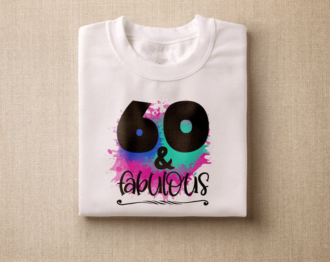 60th Birthday Sublimation Designs Bundle, 6 60th Birthday PNG Files, 60 And Fabulous PNG, Cheers To 60 Years PNG, Vintage 1965 PNG, Hello Sixty PNG Sublimation HappyDesignStudio 