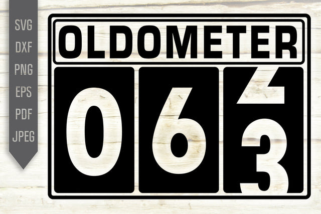 63rd Birthday Svg. Oldometer Svg. Man Birthday Svg. Sixty Three Years Svg. Birthday Boy Svg. Car Svg. Odometer Svg. Cricut Silhouette dxf SVG Mint And Beer Creations 