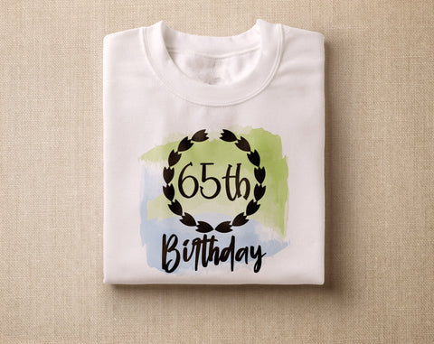 65th Birthday Sublimation Designs Bundle, 6 65th Birthday PNG Files, 65 And Fabulous PNG, Cheers To 65 Years PNG, Hello Sixty Five PNG, Vintage 1961 PNG Sublimation HappyDesignStudio 