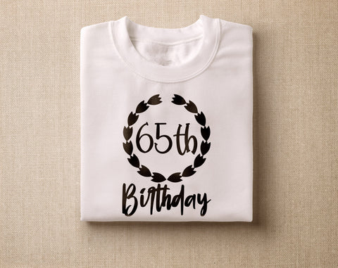 65th Birthday SVG Bundle, 6 Designs, 65th Birthday Shirt SVG, 65 And Fabulous SVG, Cheers To 65 Years SVG, Legend Since 1961 SVG, Vintage 1961 SVG SVG HappyDesignStudio 