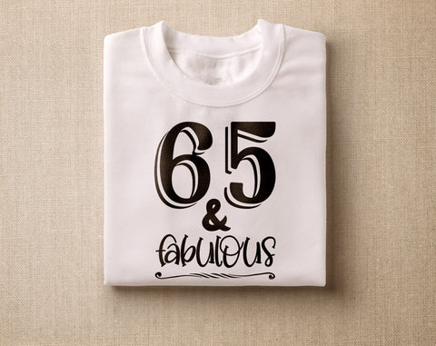 65th Birthday SVG Bundle, 6 Designs, 65th Birthday Shirt SVG, 65 And Fabulous SVG, Cheers To 65 Years SVG, Legend Since 1961 SVG, Vintage 1961 SVG SVG HappyDesignStudio 
