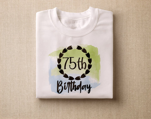 75th Birthday Sublimation Designs Bundle, 6 75th Birthday PNG Files, 75 And Fabulous PNG, Cheers To 75 Years PNG, Hello Seventy Five PNG, Vintage 1951 PNG Sublimation HappyDesignStudio 