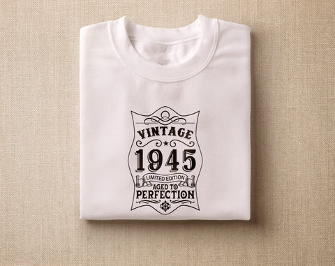 80th Birthday SVG Bundle, 6 Designs, 80 And Fabulous SVG, Cheers To 80 Years SVG, Vintage 1945 SVG, It Took 80 Years To Look This Good SVG SVG HappyDesignStudio 