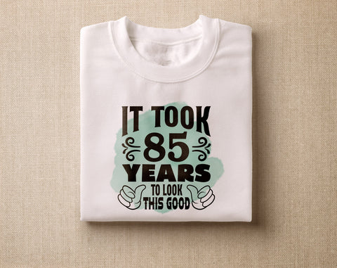 85th Birthday Sublimation Designs Bundle, 6 85th Birthday PNG Files, 85 And Fabulous PNG, Cheers To 85 Years PNG, Hello Eighty Five PNG, Vintage 1941 PNG Sublimation HappyDesignStudio 