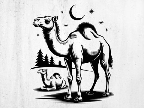 9 Camel SVG, Cute Camel Svg, Instant Digital Download, PNG, SVG Cut Files SVG Creativeart88 