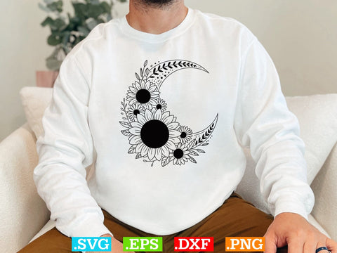 9 Sunflower Svg bundle, Sunflower Silhouette Svg, Flower Svg SVG Creativeart88 