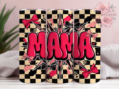 90s Kawaii Punk MAMA 20oz Tumbler, Kawaii Punk, 90s Style, MAMA Design, Sublimation Wrap, 20oz Tumbler, Retro Aesthetic, Cute Bold Sublimation Li Zamperini 
