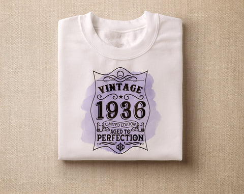 90th Birthday Sublimation Designs Bundle, 6 90th Birthday PNG Files, 90 And Fabulous PNG, Cheers To 90 Years PNG, Hello Ninety PNG, Vintage 1936 PNG Sublimation HappyDesignStudio 
