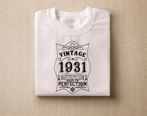95th Birthday SVG Bundle, 6 Designs, 95th Birthday Shirt SVG, 95 And Fabulous SVG, Cheers To 95 Years SVG, Vintage 1931 SVG, Hello Ninety Five SVG SVG HappyDesignStudio 
