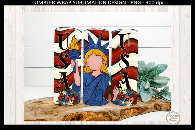AMERICAN FREEDOM 12oz STRAIGHT TUMBLER WRAP STATUE OF LIBERTY SUBLIMATION PNG PRINTABLE DIGITAL DOWNLOAD.jpg