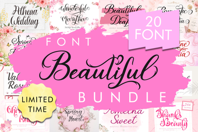 Beautiful Font Bundle.png