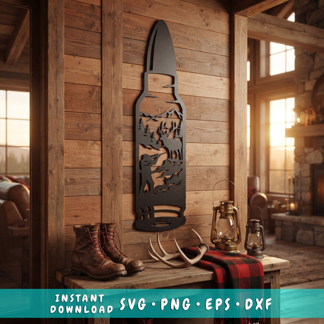 Bullet deer hunter scene laser svg 1.jpg