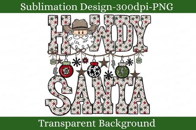 CHRISTMAS WESTERN HOWDY SANTA.png