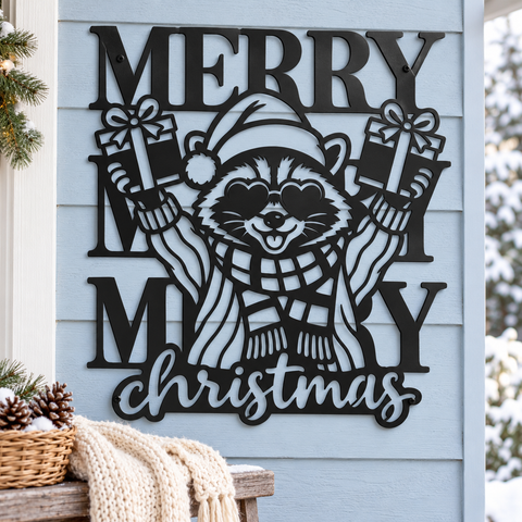 Christmas Gift Raccoon laser svg 3.png