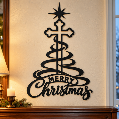 Christmas Ribbon Cross laser svg 6.png
