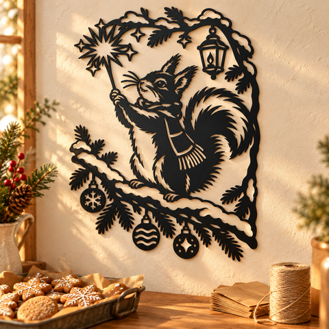 Christmas Star Squirrel laser svg 4.png