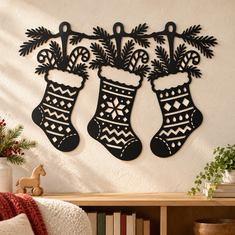 Christmas Stocking Garland laser svg 6.png